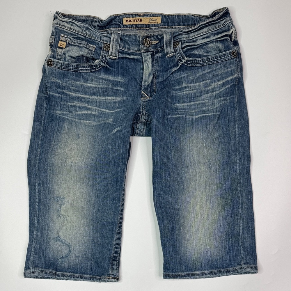 Big Star Sweet Ultra Low Rise Bermuda Shorts Size 29